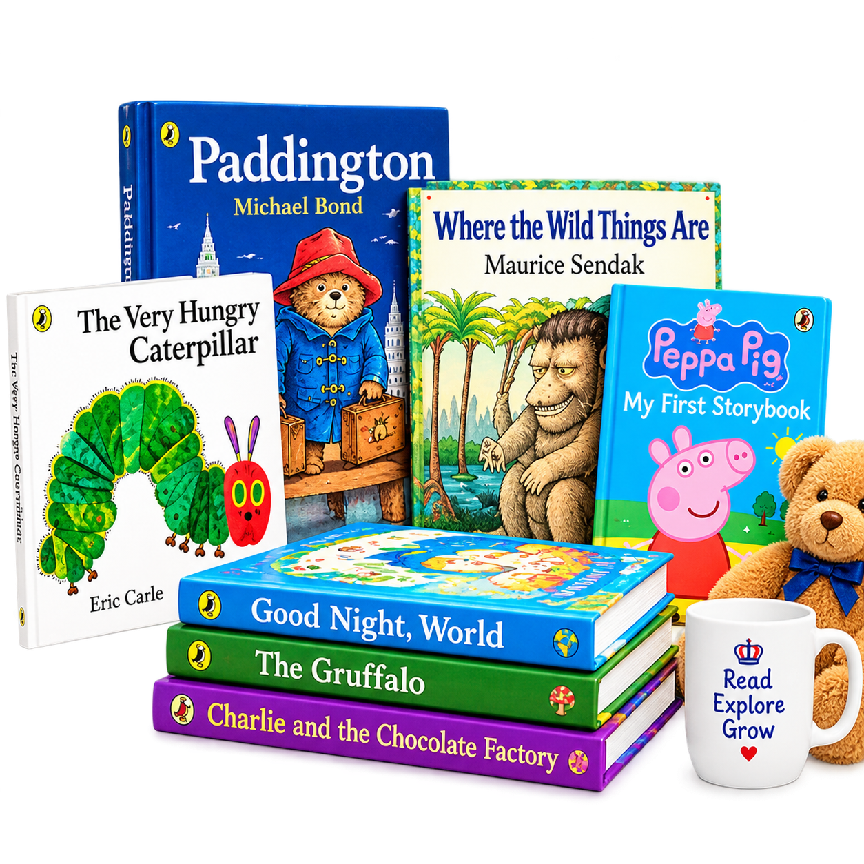 A selection of UK imported children's books