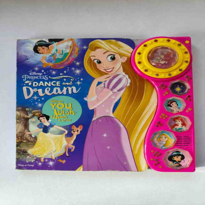 Disney Princess - Dance and Dream when you wish upon a star (Sound Book with lights)